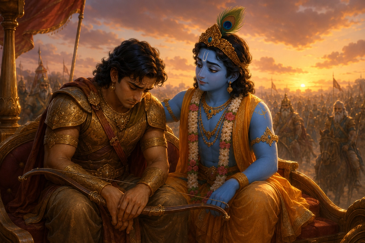 Gita When Grief and Family Attachment Cloud Judgment