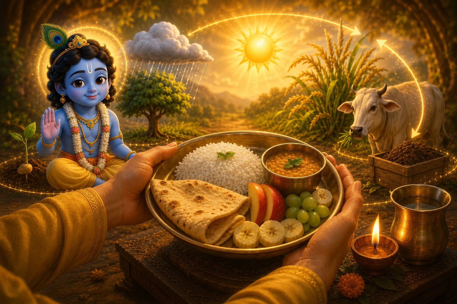 Gita for Sacred Daily Life, Food, and Gratitude